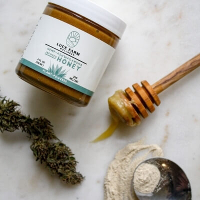 Luce Farm hemp honey