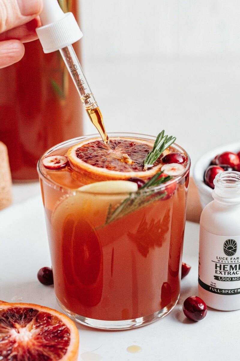 Simple, Nourishing Recipe for Virgin CBD Apple Cider Sangria