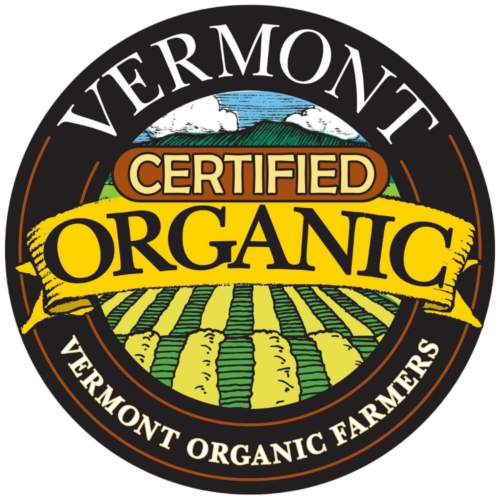 Vermont organic farmers seal